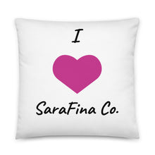 Load image into Gallery viewer, I Love Sarafina Co. COMFY THROW PILLOW
